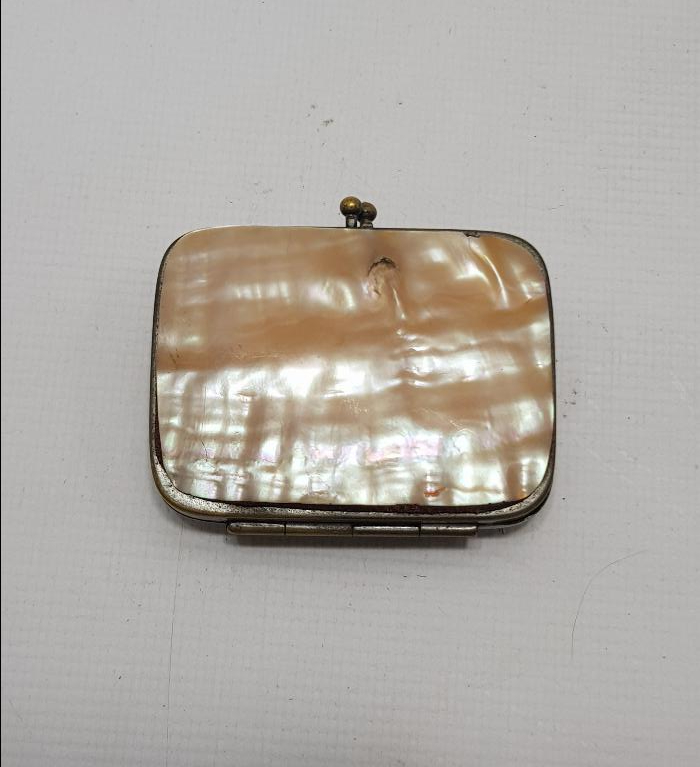 OSMANLI DÖNEMİ LEVANTEN İŞİ MİNİ SEDEF CÜZDAN