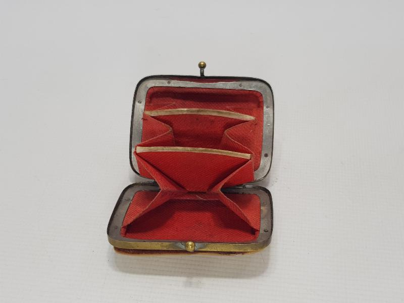 OSMANLI DÖNEMİ LEVANTEN İŞİ MİNİ SEDEF CÜZDAN