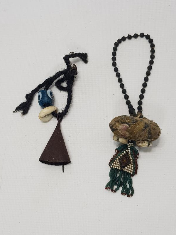 OSMANLI DÖNEMİ ŞAMAN İŞİ BİR ÇİFT NAZARLIK 