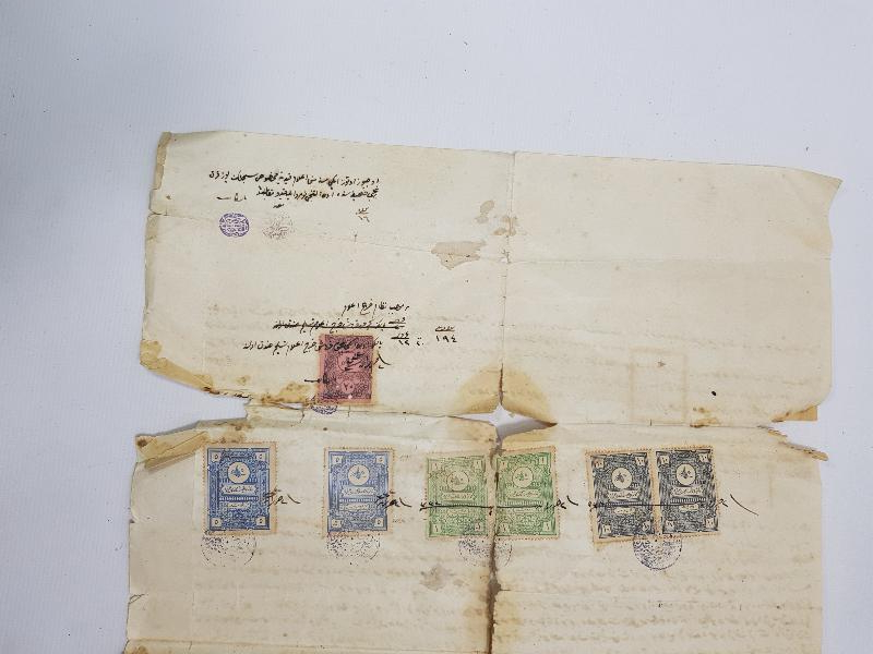 OSMANLI DÖNEMİ EL YAZMA HÜCCET - MAHKEME KARARI 