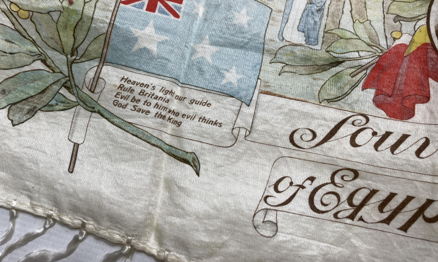 1. DÜNYA SAVAŞI DÖNEMİ HATIRA İPEK BEZ