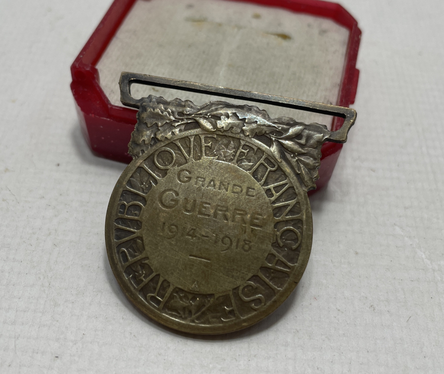 1. DÜNYA SAVAŞI DÖNEMİ NADİR FRANSIZ ASKERİ MADALYASI