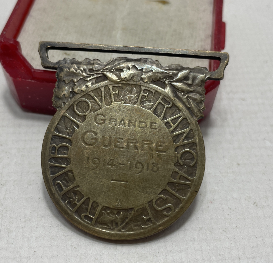 1. DÜNYA SAVAŞI DÖNEMİ NADİR FRANSIZ ASKERİ MADALYASI