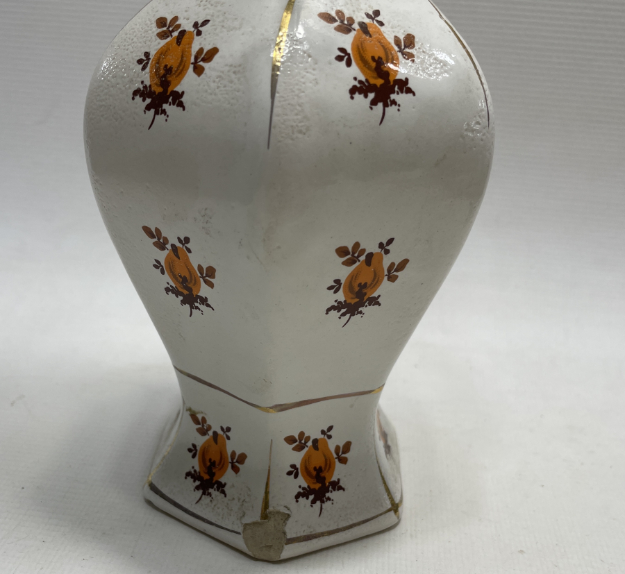 ANTİKA PORSELEN GAZ LAMBASI