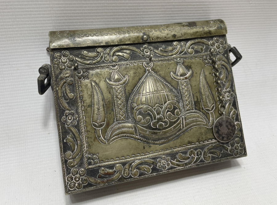 OSMANLI DÖNEMİ GÜMÜŞ ENAM KABI