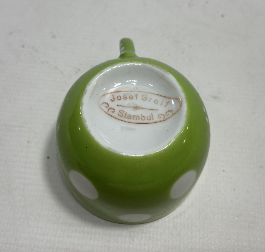 OSMANLI DÖNEMİ JOSEP GREİF STANBOUL MARKA FİNCAN