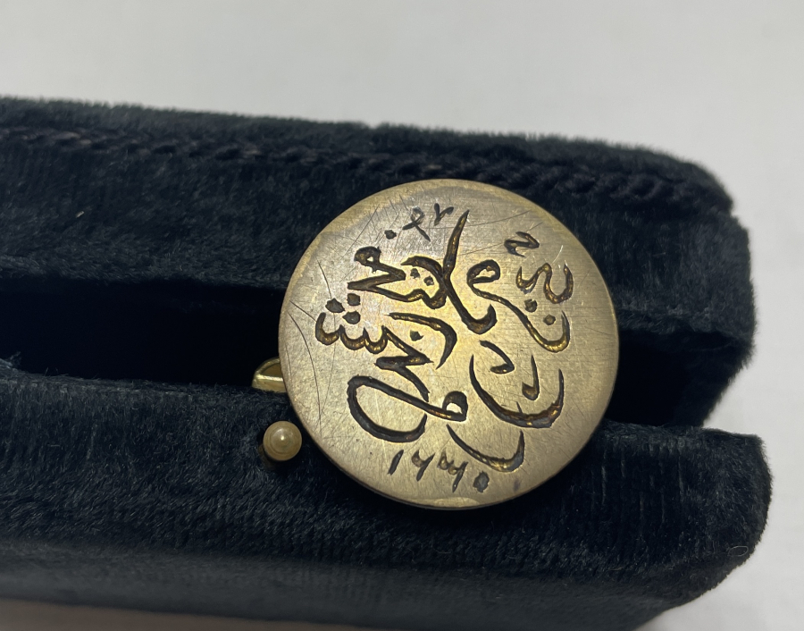 OSMANLI DÖNEMİ NADİR FORMDA MUHTAR MÜHRÜ