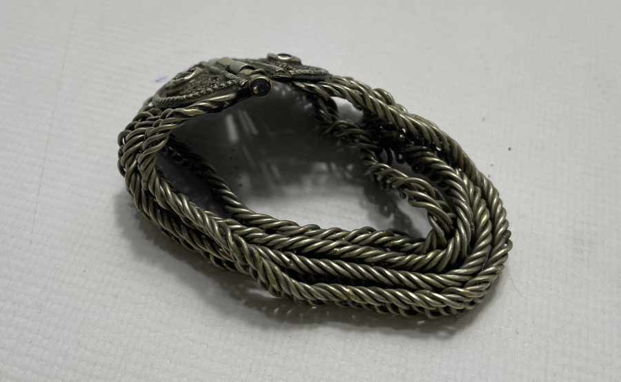 OSMANLI DÖNEMİ NADİR FORMDA UŞAK GELİN BİLEKLİĞİ