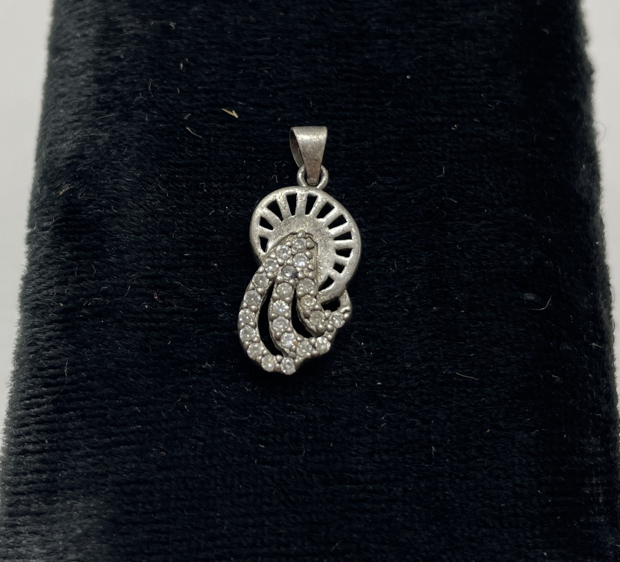 ÜZERİ MARGAZİT TAŞLARLA SÜSLÜ KOLYE UCU