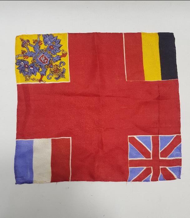 1. DÜNYA SAVAŞI İTTİFAK İPEK MENDİL 