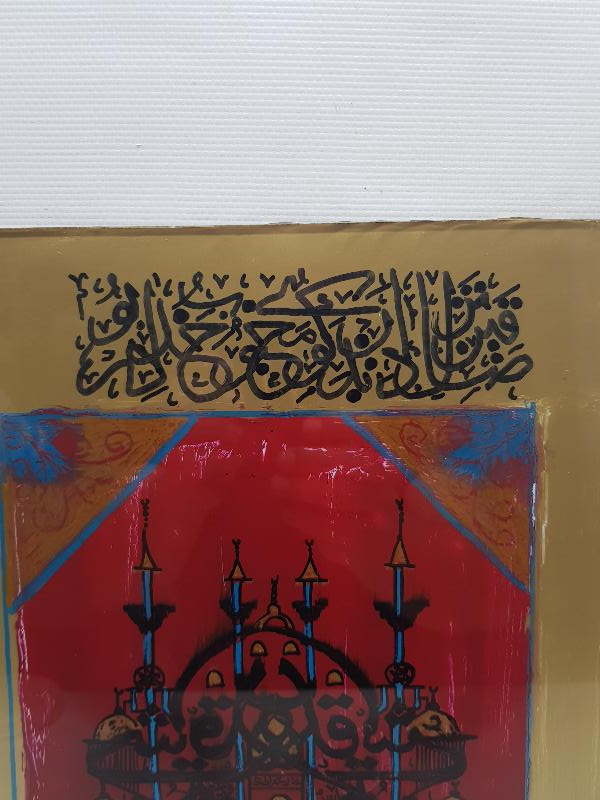 CAM ALTI MÜSENNA HAT TABLO 