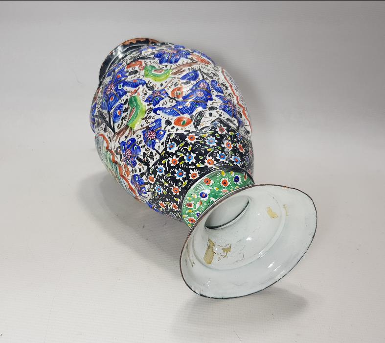 İRAN İSFAHAN İŞİ MİNELİ VAZO 