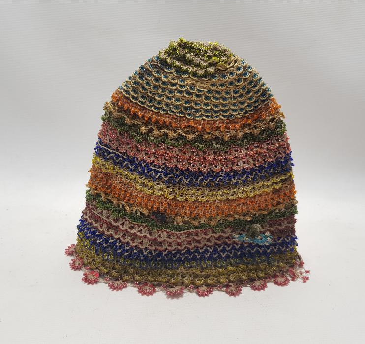 OSMANLI DÖNEMİ ÇOK NADİR BONCUK İŞLEME EFE FESİ 