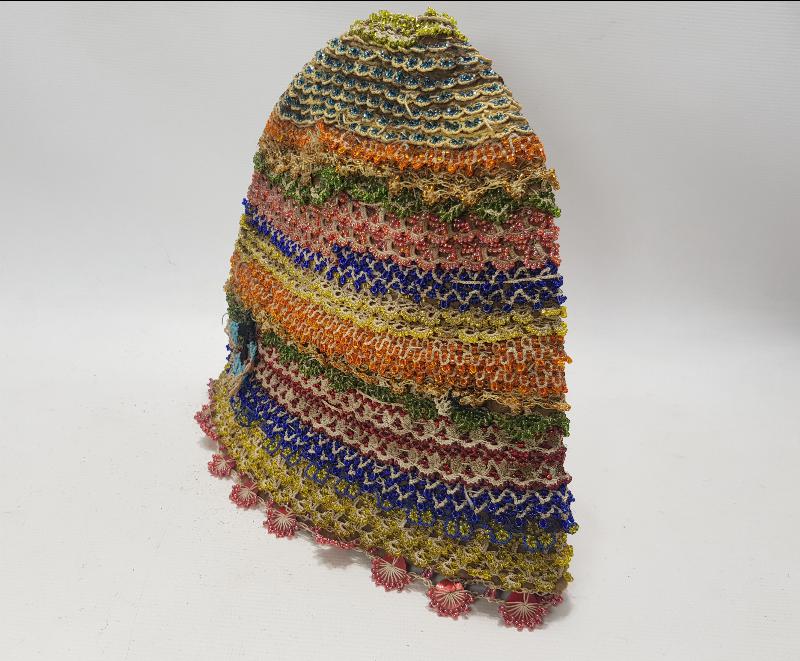 OSMANLI DÖNEMİ ÇOK NADİR BONCUK İŞLEME EFE FESİ 