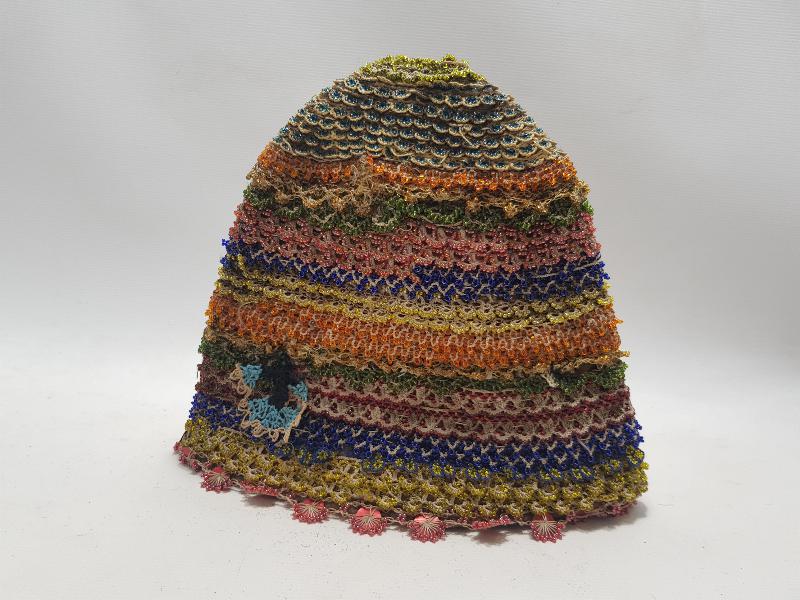 OSMANLI DÖNEMİ ÇOK NADİR BONCUK İŞLEME EFE FESİ 