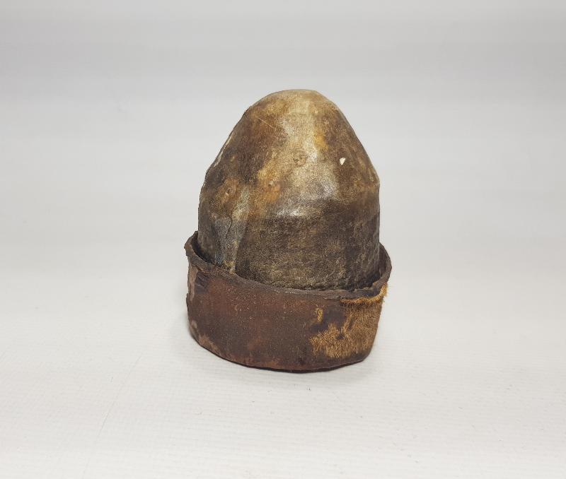 OSMANLI DÖNEMİ TEKKE İŞİ DERİ KUTU 