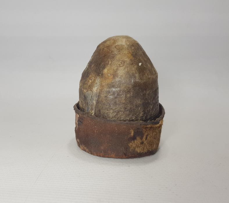 OSMANLI DÖNEMİ TEKKE İŞİ DERİ KUTU 