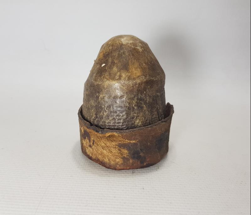 OSMANLI DÖNEMİ TEKKE İŞİ DERİ KUTU 