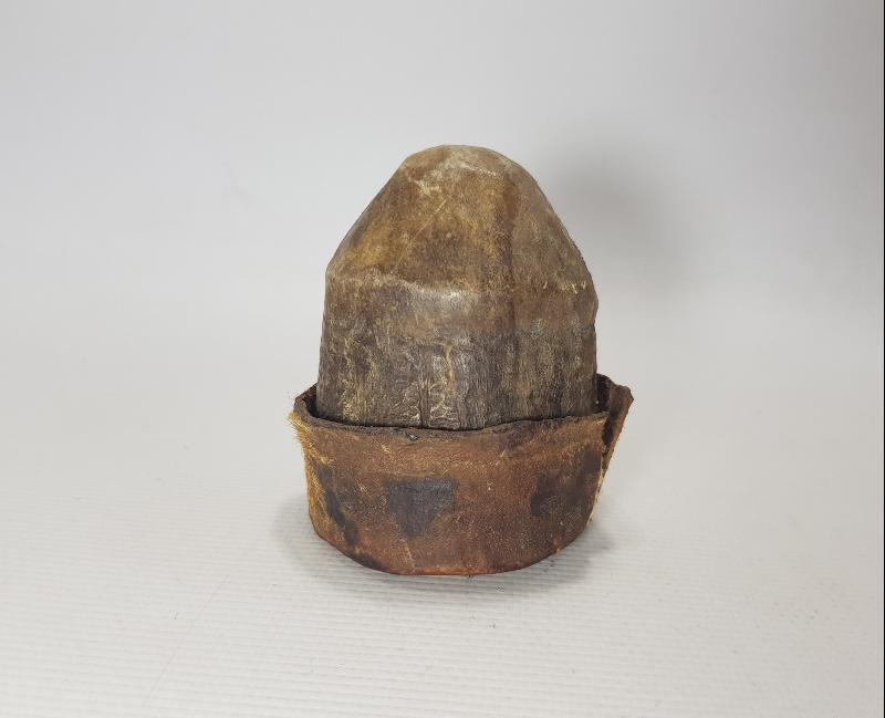 OSMANLI DÖNEMİ TEKKE İŞİ DERİ KUTU 