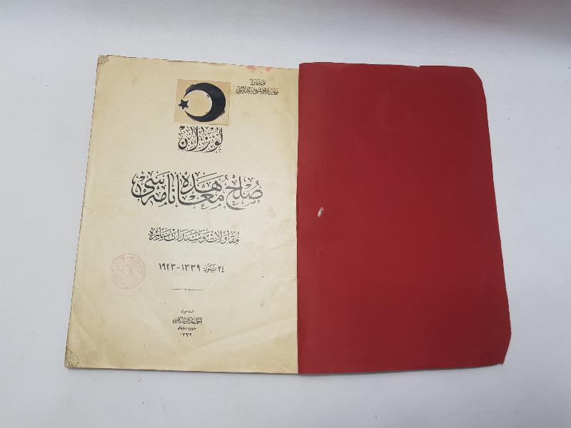 OSMANLICA LOZAN BARIŞ ANLAŞMASI METNİ 