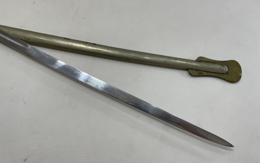 BOYNUZ SAPLI ANTİKA SUBAY KILICI