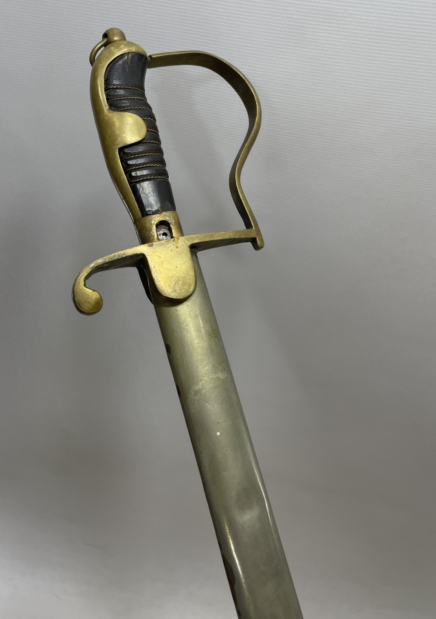 BOYNUZ SAPLI ANTİKA SUBAY KILICI