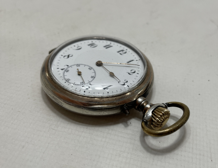 OSMANLI DÖNEMİ GÜMÜŞ KASA DOLAPLI CEP SAATİ