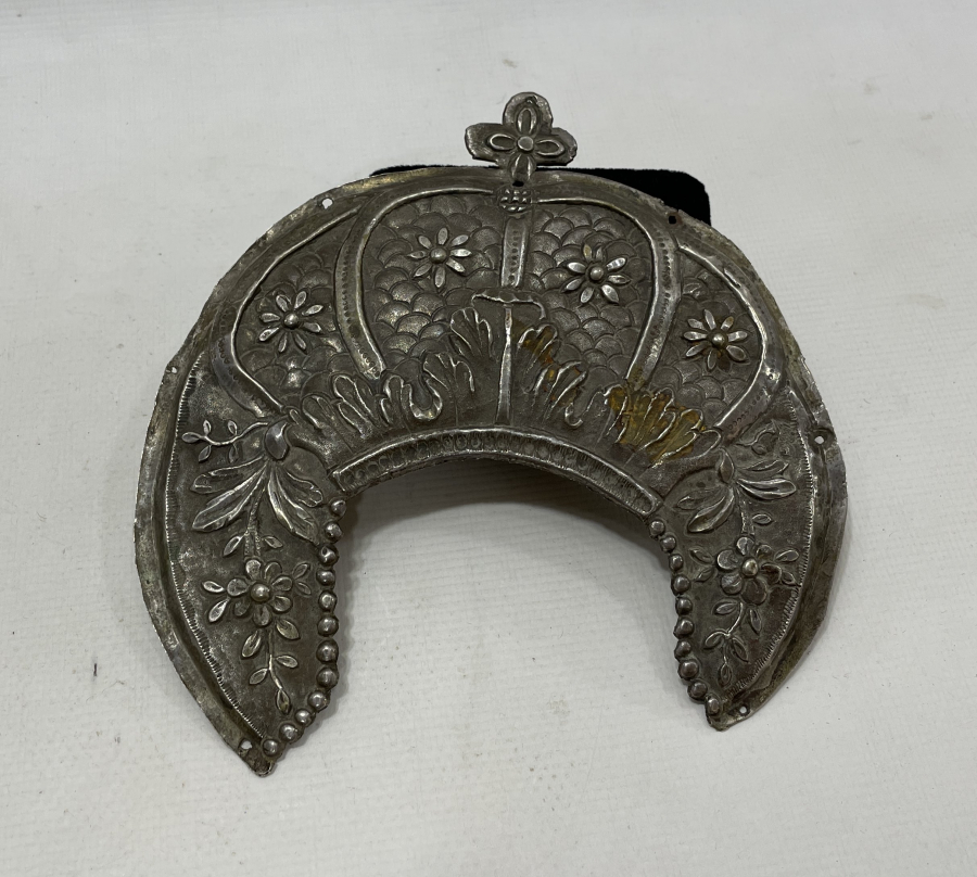 OSMANLI DÖNEMİ NADİR FORMDA TUĞRALI İKONA TACI