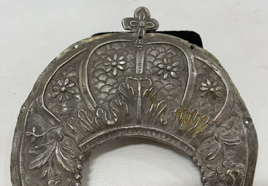 OSMANLI DÖNEMİ NADİR FORMDA TUĞRALI İKONA TACI