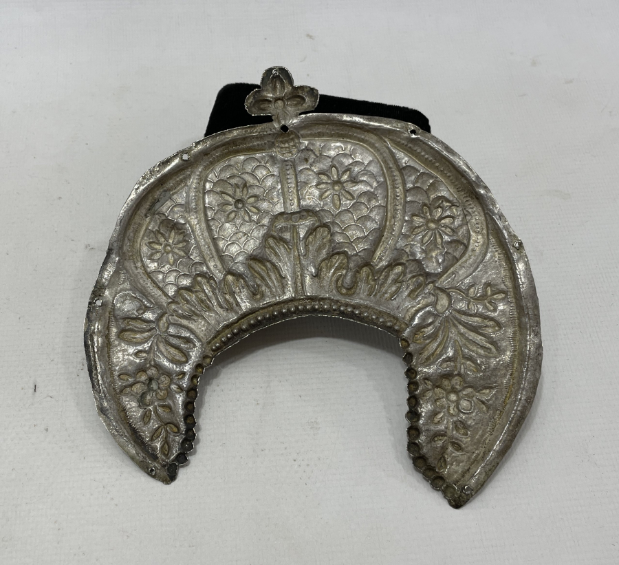 OSMANLI DÖNEMİ NADİR FORMDA TUĞRALI İKONA TACI