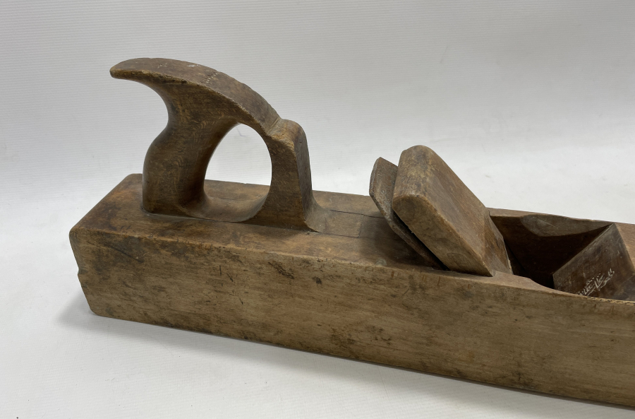 OSMANLI DÖNEMİ ÜZERİ OSMANLICA YAZILI ÇOK NADİR BÜYÜK BOY MARANGOZ RENDESİ