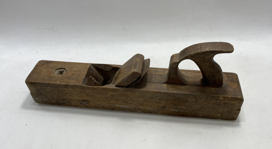 OSMANLI DÖNEMİ ÜZERİ OSMANLICA YAZILI ÇOK NADİR BÜYÜK BOY MARANGOZ RENDESİ