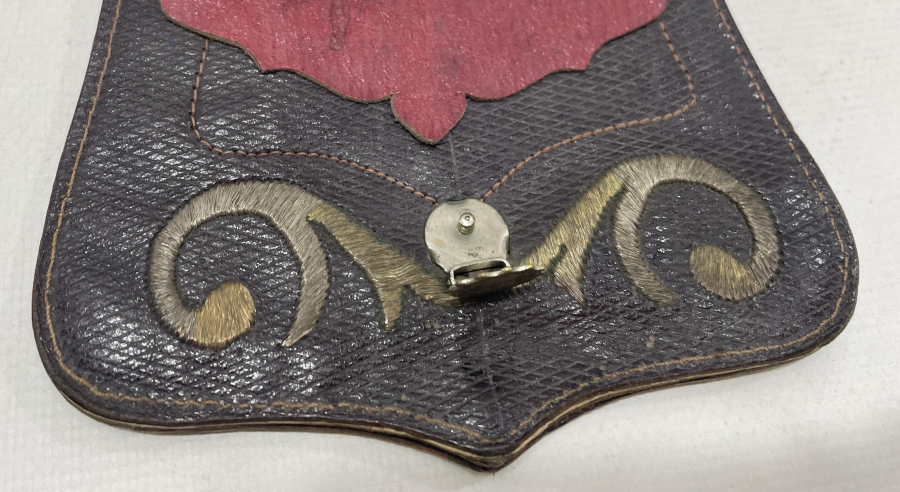 OSMANLI DÖNEMİ ÜZERİ TESLİM TAŞLI BEKTAŞİ İŞİ DERVİŞ ÇANTASI