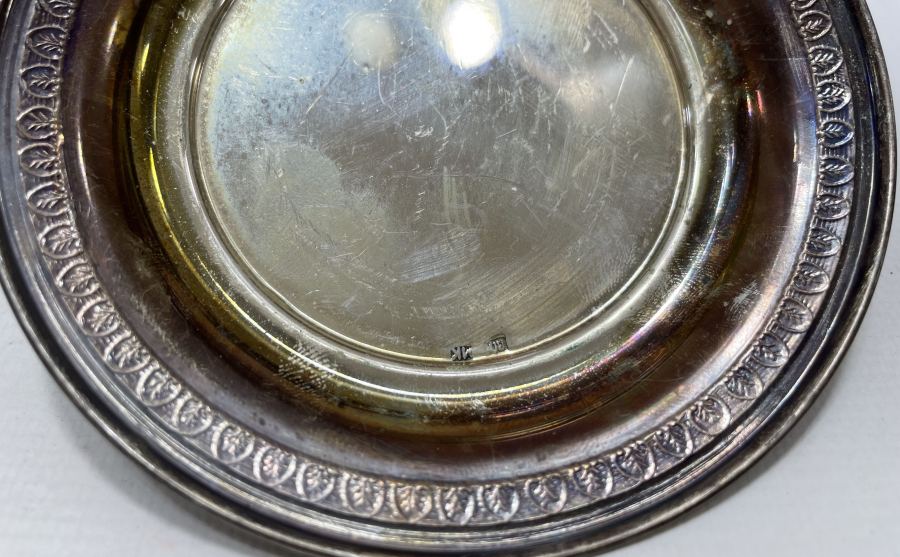 SÜLEYMANİYE İŞİ GÜMÜŞ TABAK