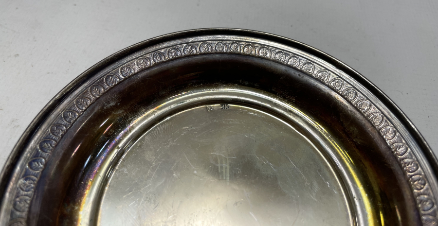 SÜLEYMANİYE İŞİ GÜMÜŞ TABAK