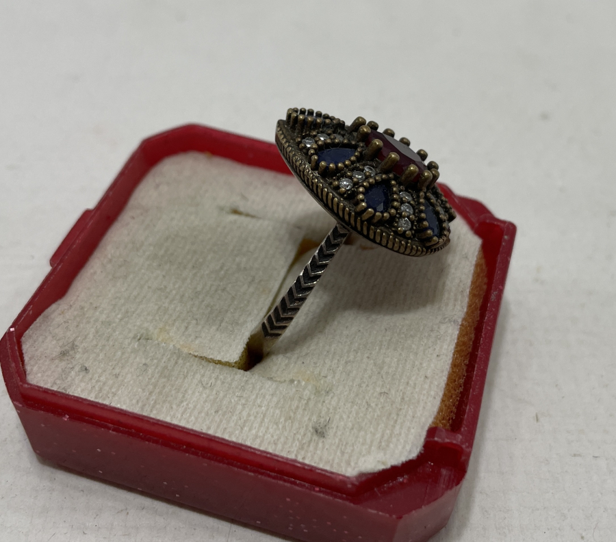 HÜRREM MODEL GÜMÜŞ YÜZÜK