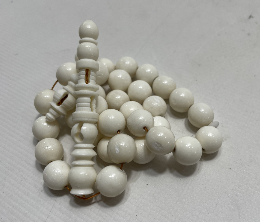 KEMİKTEN MAMUL DEV BOY 33 LÜ TESBİH