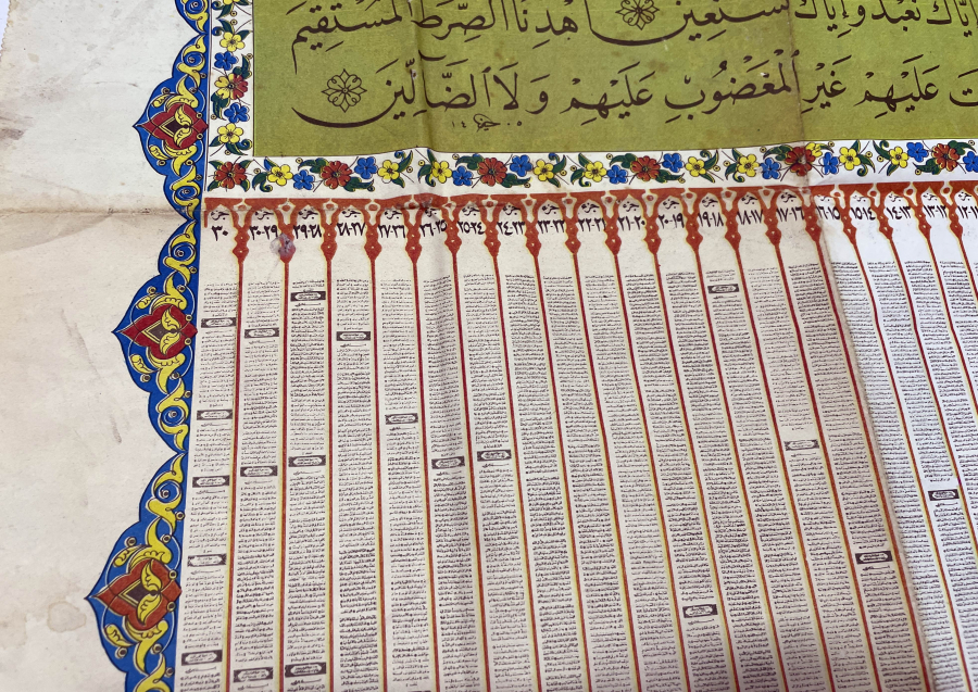 NADİR FORMDA DEV BOY KUR'AN -I KERİM AFİŞİ