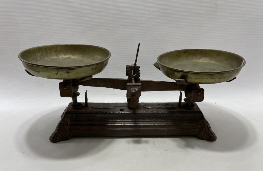 OSMANLI DÖNEMİ ÜZERİ OSMANLICA YAZILI ÇOK NADİR TERAZİ