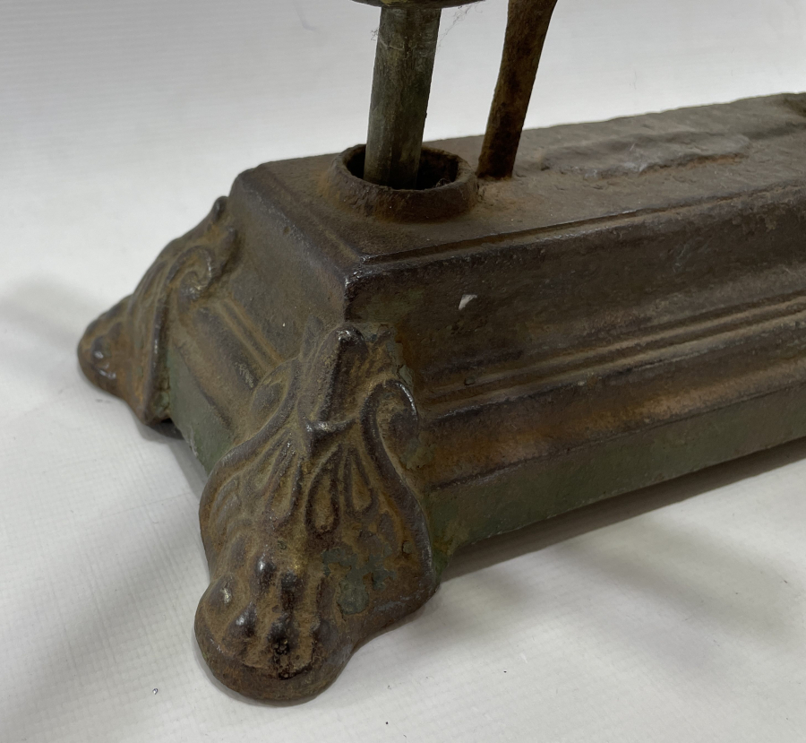 OSMANLI DÖNEMİ ÜZERİ OSMANLICA YAZILI ÇOK NADİR TERAZİ