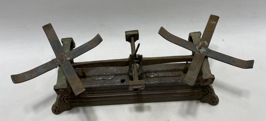 OSMANLI DÖNEMİ ÜZERİ OSMANLICA YAZILI ÇOK NADİR TERAZİ