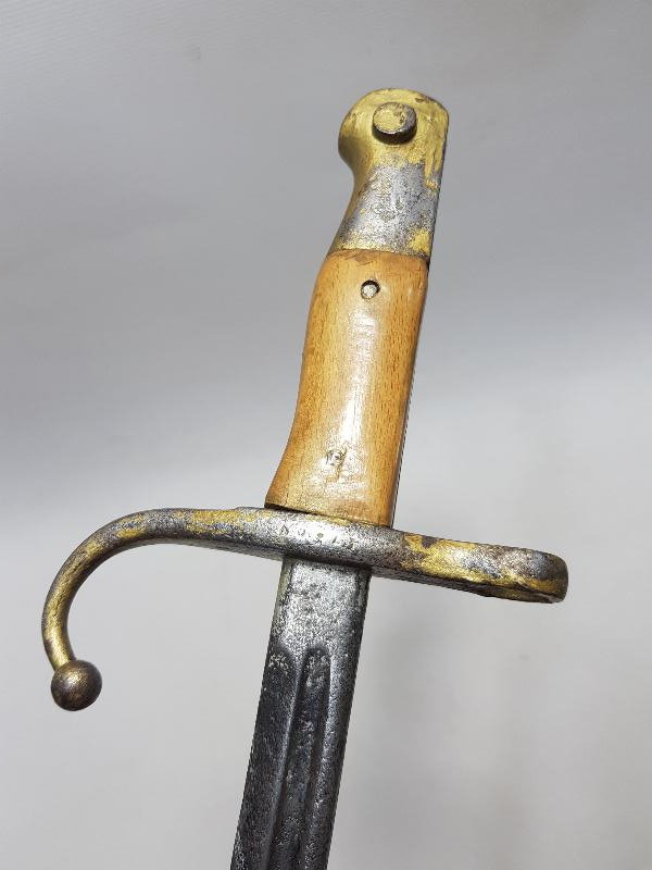 1. DÜNYA SAVAŞI DÖNEMİ TUĞRALI VE OSMANLICA YAZILI SÜNGÜ 