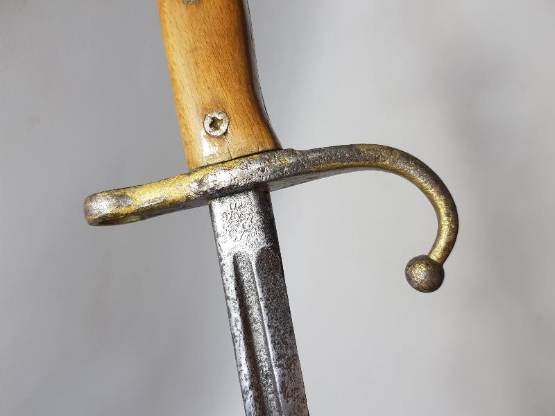 1. DÜNYA SAVAŞI DÖNEMİ TUĞRALI VE OSMANLICA YAZILI SÜNGÜ 