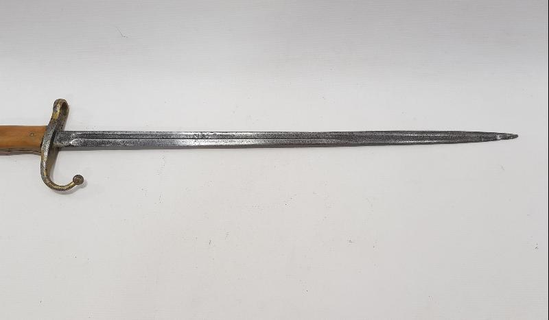 1. DÜNYA SAVAŞI DÖNEMİ TUĞRALI VE OSMANLICA YAZILI SÜNGÜ 