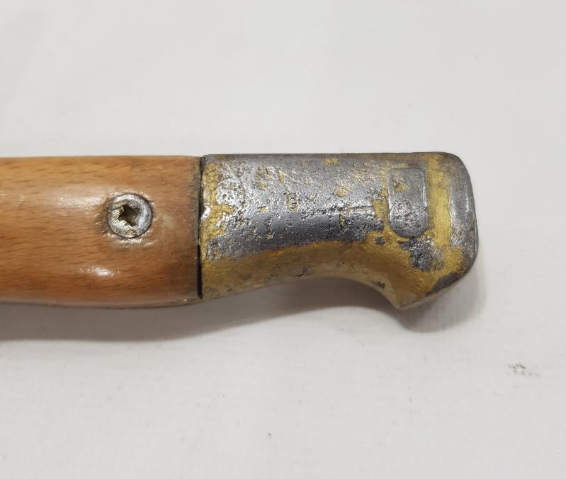 1. DÜNYA SAVAŞI DÖNEMİ TUĞRALI VE OSMANLICA YAZILI SÜNGÜ 