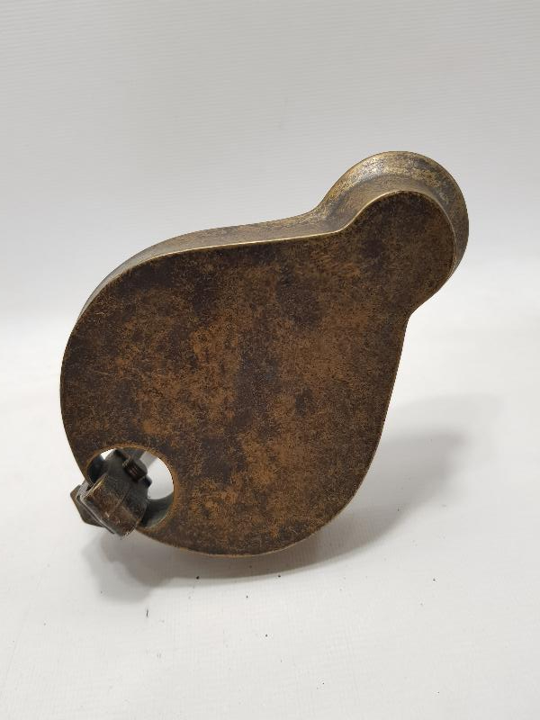 1864 TARİHLİ HIRİSTİYAN İŞİ BRONZ KANDİL 