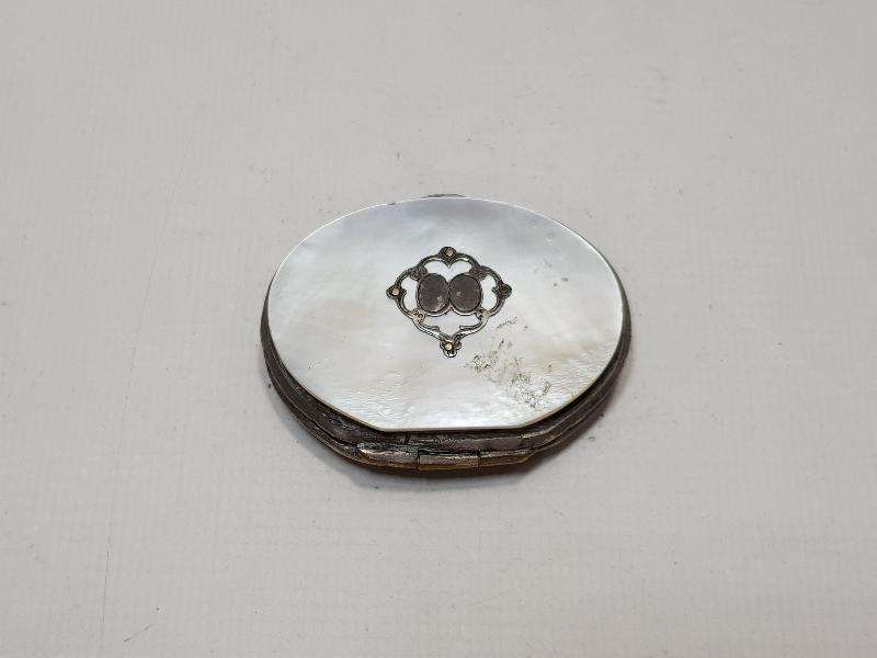 1880'LERDEN GÜMÜŞ VE SEDEFTEN MAMÜL MİNİ CÜZDAN