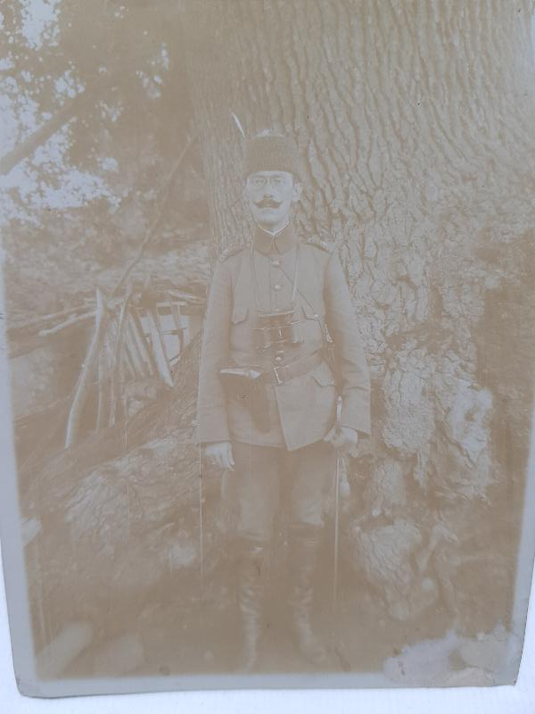 1914 YUSUF İZZET PAŞA ÇANAKKALE YENİCE KARARGAHINDA