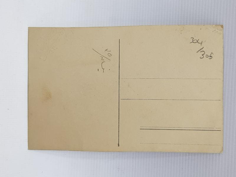 1918 TARİHLİ KALPAKLI VE ÜNİFORMALI OSMANLI SUBAYI 