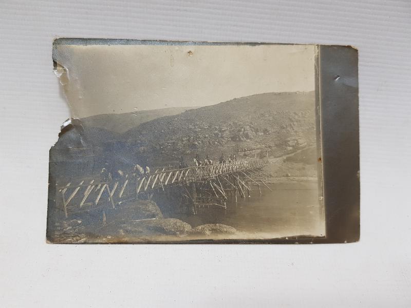 BİRİNCİ CİHAN HARBİNDE KÖPRÜDEN GEÇEN OSMANLI SÜVARİLERİ 